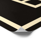 Berlin Brandenburg Poster (Ecke)