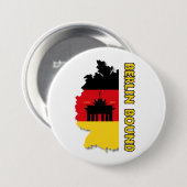 Berlin - Brandenburger Tor Button (Vorne & Hinten)