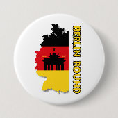 Berlin - Brandenburger Tor Button (Vorderseite)
