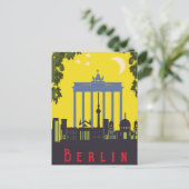Berlin, Brandenburger Tor, Deutschland Postkarte (Stehend Vorderseite)