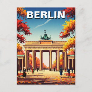 Berlin Brandenburger Tor Deutschland Reisen Postkarte