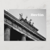 Berlin - Brandenburger Tor Postkarte (Vorderseite)