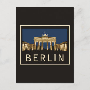 Berlin Brandenburger Tor Postkarte