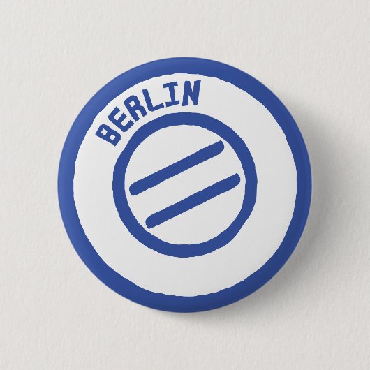 Berlin-Briefmarke Button (Vorderseite)