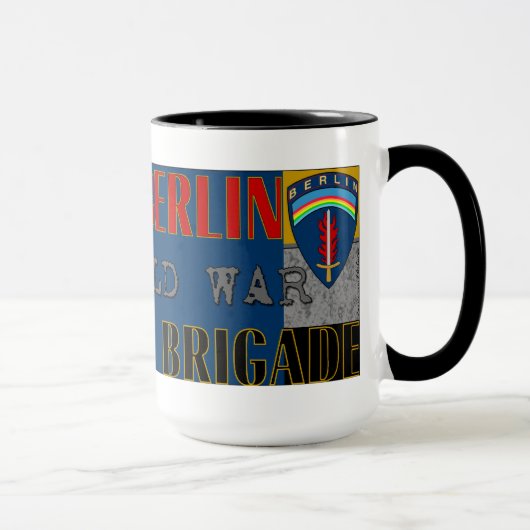 Berlin-Brigade - kalter Krieg Tasse (Rechts)