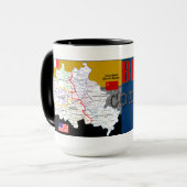 Berlin-Brigade - kalter Krieg Tasse (Vorderseite Links)