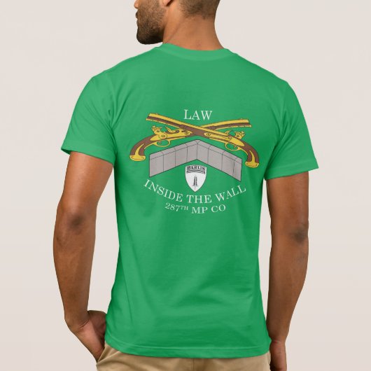 Berlin Brigade MP Veterans T-Shirt (Rückseite)