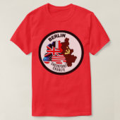 Berlin Checkpoint Charlie Round Bright X T-Shirt (Design vorne)