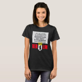 Berlin Checkpoint Charlie Sign T-Shirt (Vorne ganz)