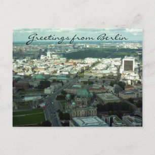 Berlin City Greetings Postkarte