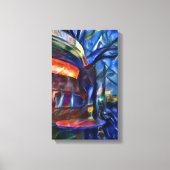 Berlin Currywurst Leinwanddruck (Vorderseite)