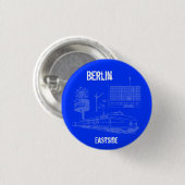 Berlin DDR Design Button (Vorne & Hinten)