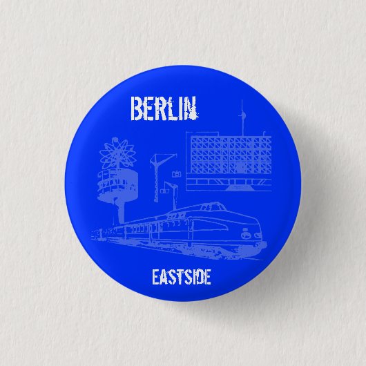 Berlin DDR Design Button (Vorderseite)