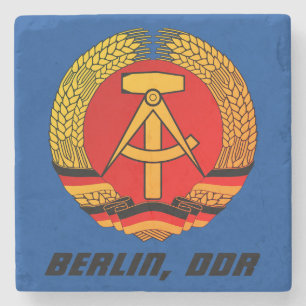 Berlin, DDR - Deutsche Demokratische Republik Steinuntersetzer