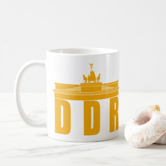 BERLIN DDR KAFFEETASSE (Mit Donut)