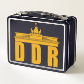 BERLIN DDR-Metallabsatzbox Metall Brotdose (Rückseite)