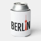 BERLIN - Der Berliner Fernsehturm (Der Fernsehturm Dosenkühler (Kanne Rückseite)