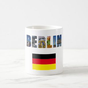 Berlin-Deutsch-Flagge Kaffeetasse