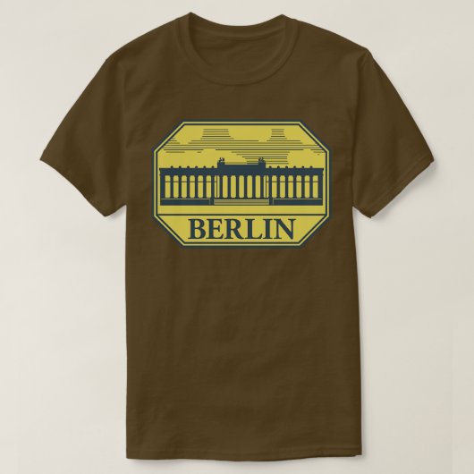 Berlin Deutschland 2 T-Shirt (Design vorne)
