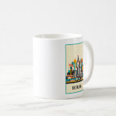 Berlin Deutschland Art Deco Kaffeetasse (VorderseiteRechts)
