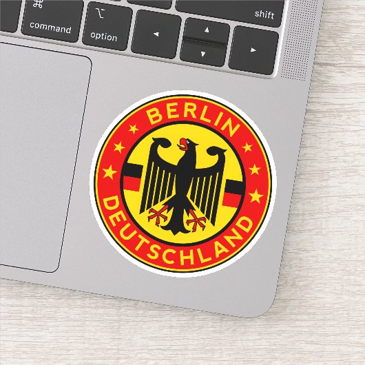 Berlin Deutschland Aufkleber (Detail)