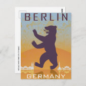 Berlin Deutschland Bahn Vintag Postkarte (Vorne/Hinten)