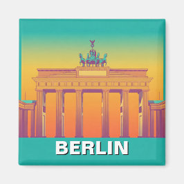 Berlin Deutschland Brandenburg abstraktes Tor Magnet