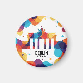 Berlin Deutschland Brandenburg abstraktes Tor Magnet