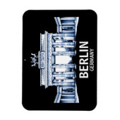 Berlin Deutschland Brandenburg Tor Magnet (Vertikal)