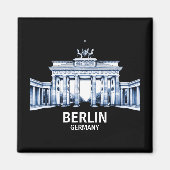 Berlin Deutschland Brandenburg Tor Magnet (Vorne)