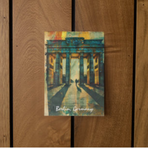 Berlin Deutschland Brandenburger Tor Malerei Postkarte