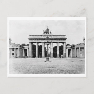 Berlin, Deutschland Brandenburger Tor Vintage Postkarte