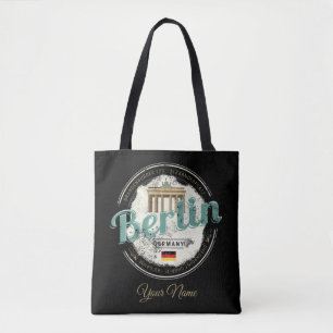 Berlin Deutschland Brandenburger Tor Vintage-Souve Tasche
