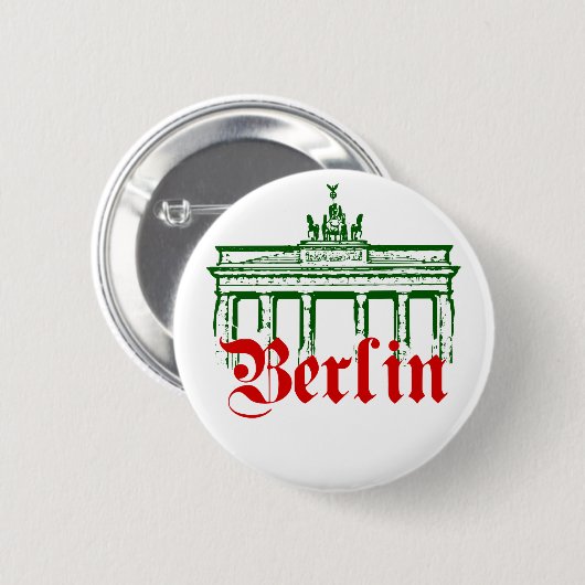 Berlin Deutschland Button (Vorne & Hinten)