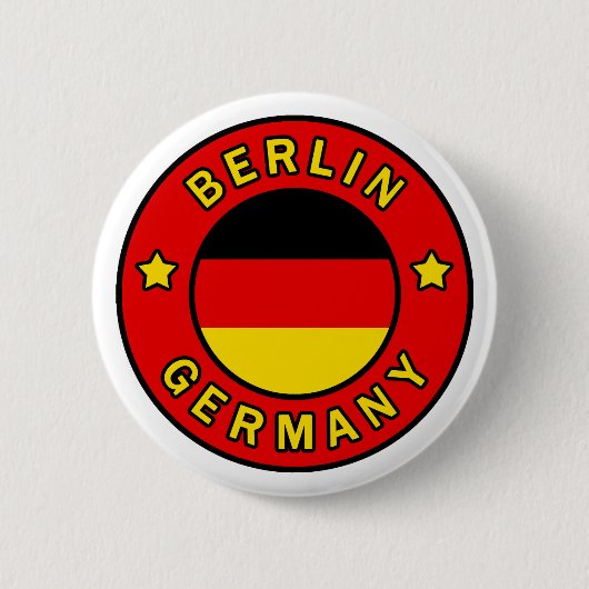 Berlin Deutschland Button (Vorderseite)