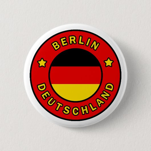 Berlin Deutschland Button (Vorderseite)