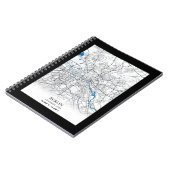 Berlin Deutschland City Map Travers Notizblock (Linke Seite)