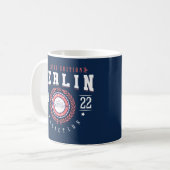 Berlin Deutschland City Traveller Sports Style Nav Kaffeetasse (Vorderseite Links)