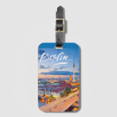 Berlin, Deutschland Gepäckanhänger (Vorderseite Vertikal)