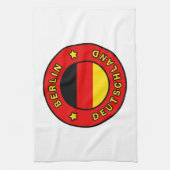 Berlin Deutschland Geschirrtuch (Vertikal)