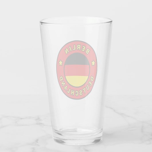 Berlin Deutschland Glas (Rückseite)
