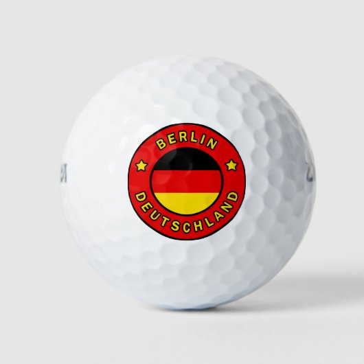 Berlin Deutschland Golfball (Vorderseite)