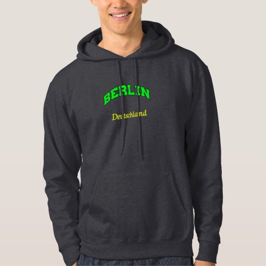 Berlin Deutschland Hoodie (Vorderseite)