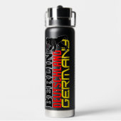 BERLIN Deutschland individuelle Name Trinkflasche (Hinten)