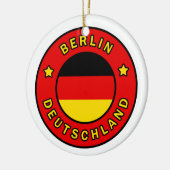 Berlin Deutschland Keramik Ornament (Links)