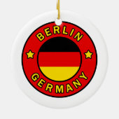Berlin Deutschland Keramik Ornament (Hinten)