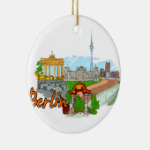 Berlin - Deutschland Keramikornament (Rechts)