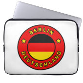 Berlin Deutschland Laptopschutzhülle (Vorderseite)