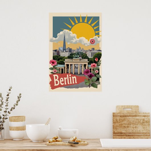 Berlin, Deutschland Poster (Küche)