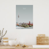 Berlin, Deutschland Poster (Küche)